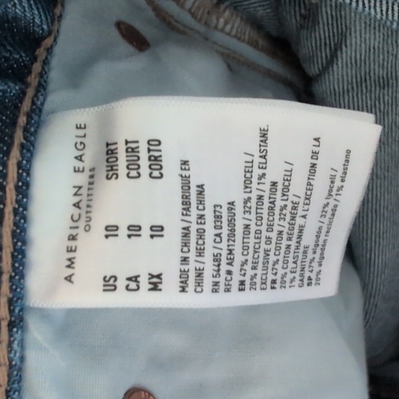 American Eagle Stovepipe Jeans - 10 Short - Picture 14 of 17